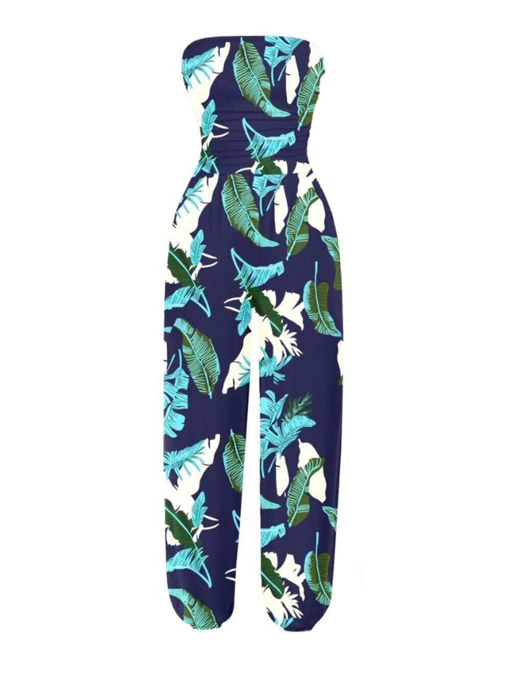 Women's Casual Summer Strapless Jumpsuits Off Shoulder Sleeveless Backless 2026